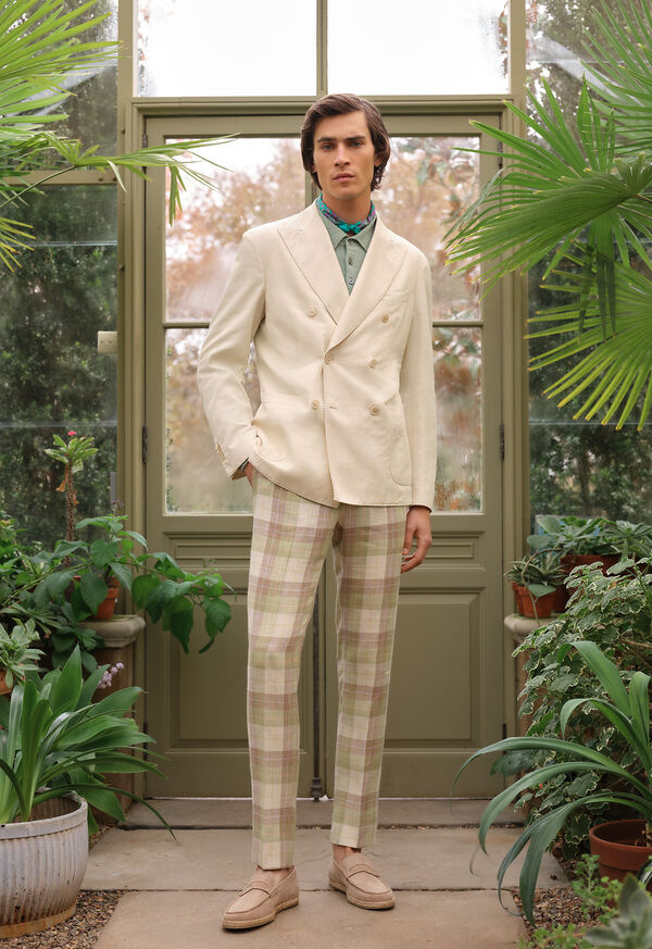 Paul Stuart Cream Double Breasted Look, image 1